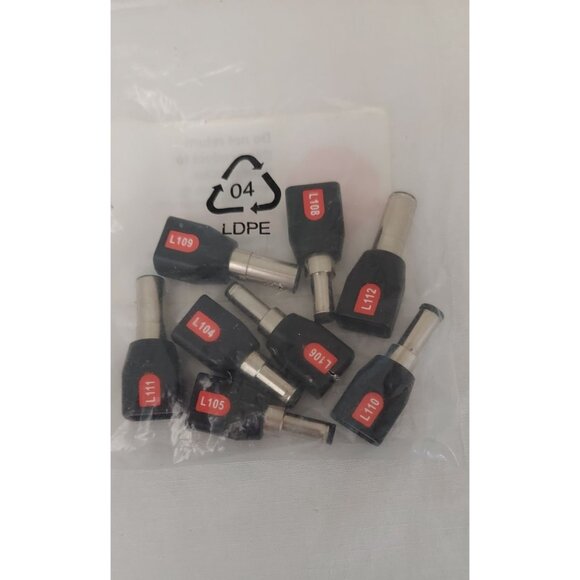 Targus 8-Pcs Various Plug Tips for Universal AC Power Adapter Charger for Laptop - Picture 1 of 3